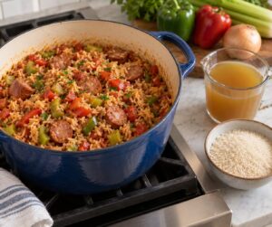 how to make jambalaya without it getting mushy