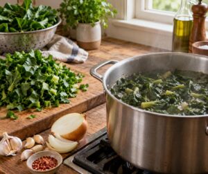 how to cook turnip greens southern style