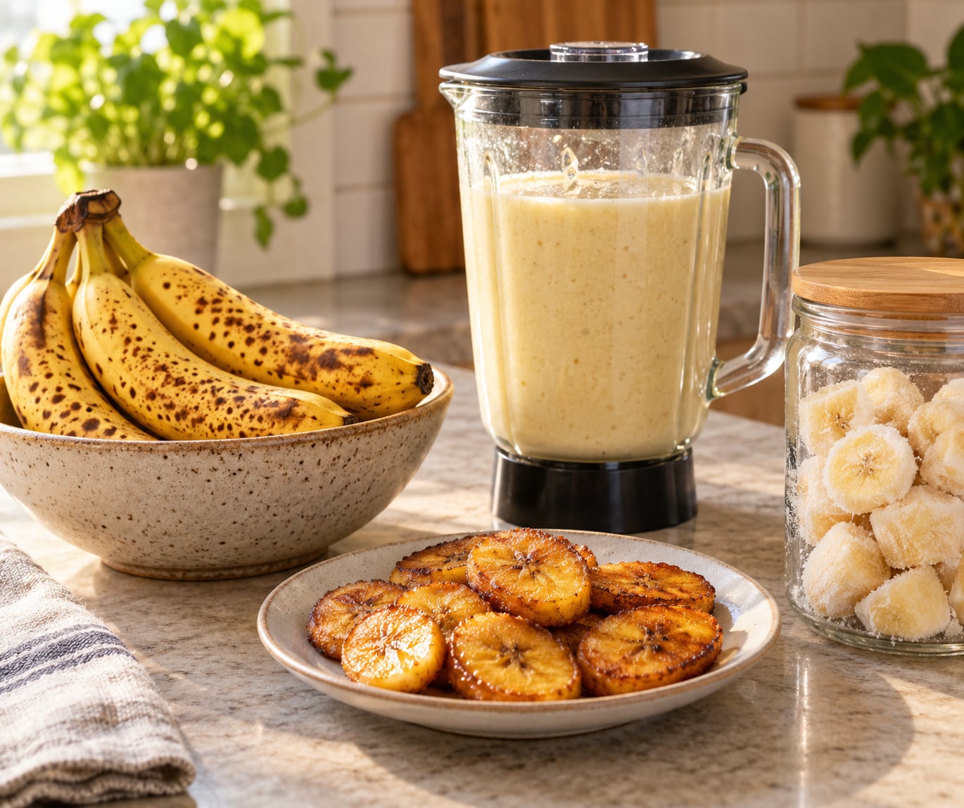 what to do with overripe bananas besides bread