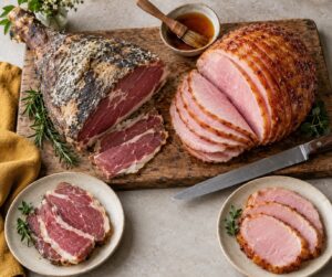 how to cook country ham versus city ham