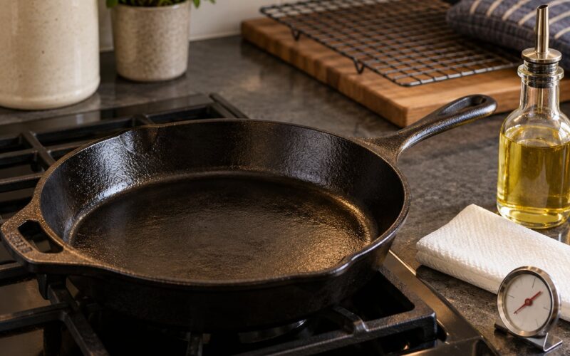 How to Season a Cast Iron Skillet Properly in 2026