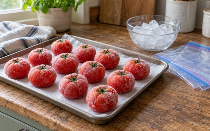 How to Freeze Tomatoes Whole: Step by Step for Sauces 2026