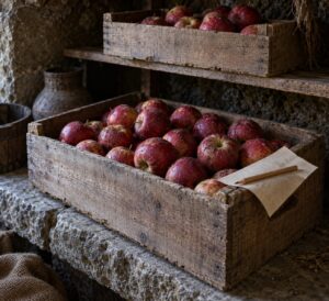 how to store apples for months
