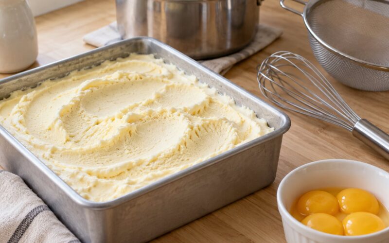 How to Make Custard Base Ice Cream Without a Machine (2026)