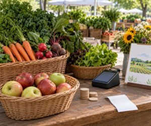 how to use snap benefits at a farmers market