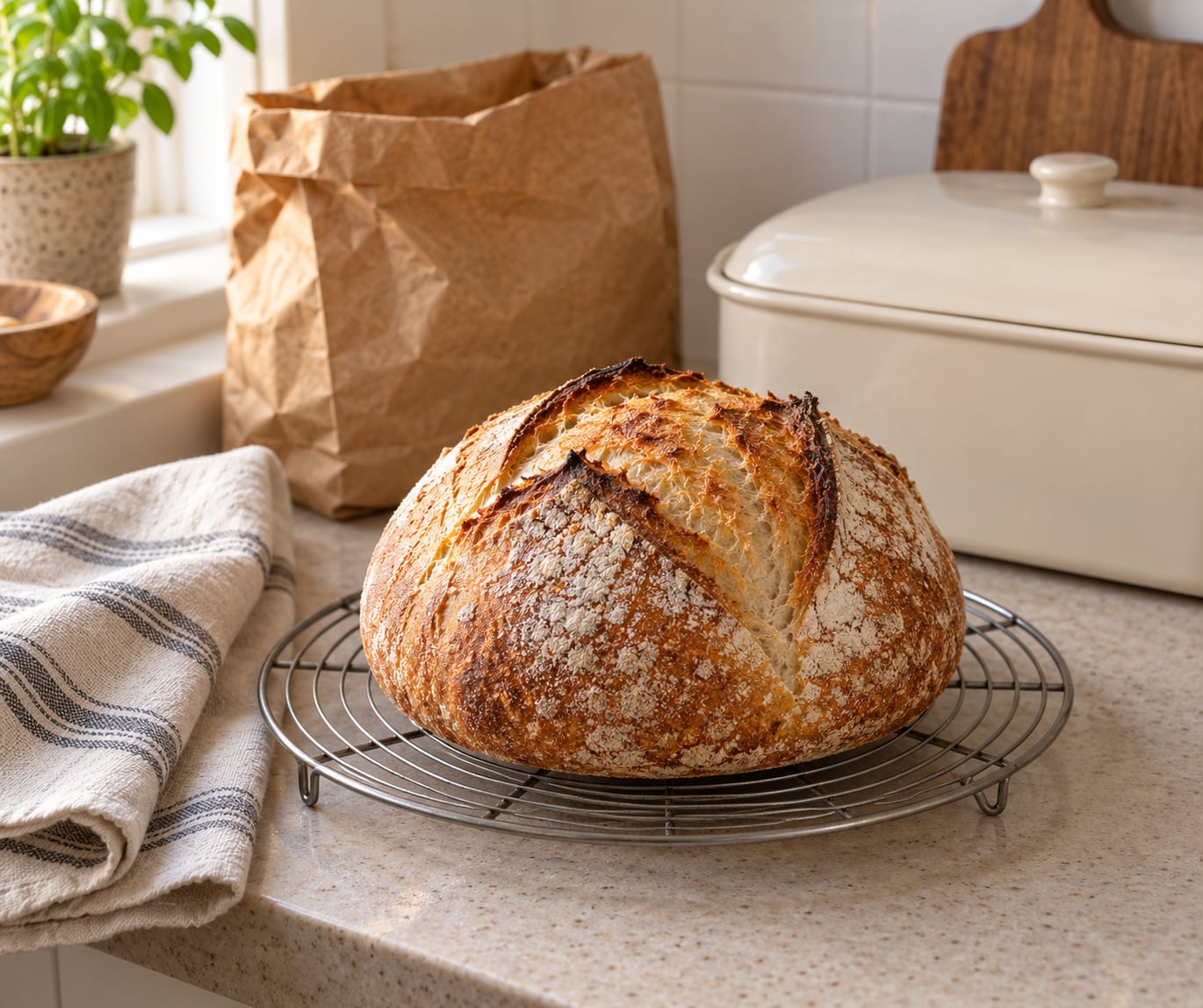 how to store homemade bread so it stays soft