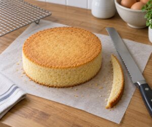 how to level cake layers without a tool
