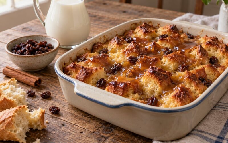 How to Make Bread Pudding With Leftover Bread (Easy Recipe) 2026