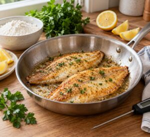 how to cook flounder in a skillet