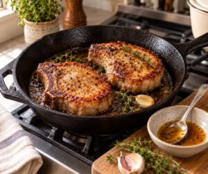 how to cook pork chops without drying them out