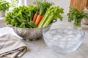 how to revive wilted vegetables