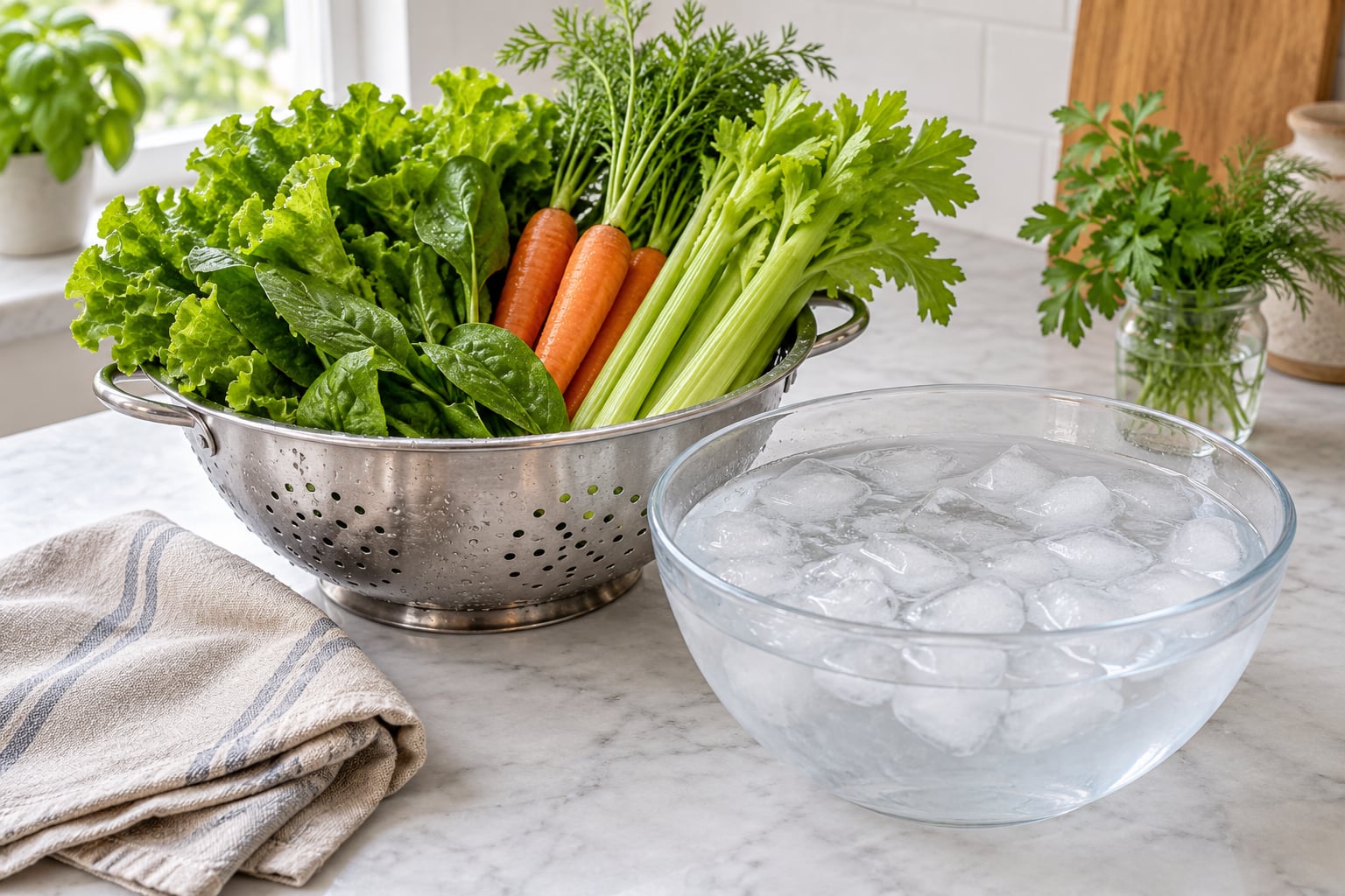 how to revive wilted vegetables