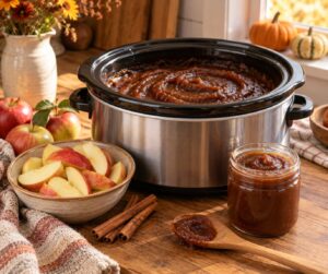 how to make apple butter in a slow cooker