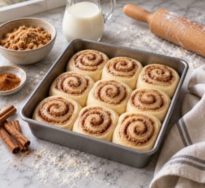 how to make cinnamon rolls the night before