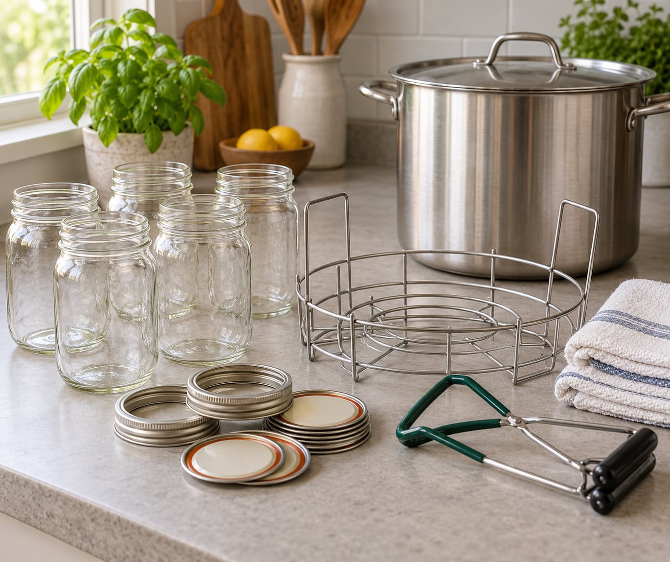 how to sterilize canning jars