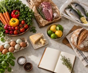 how to build a weekly meal plan from a market haul