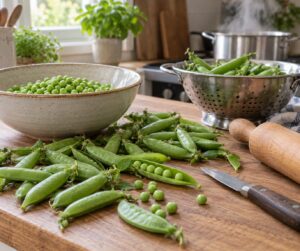 how to shell field peas quickly