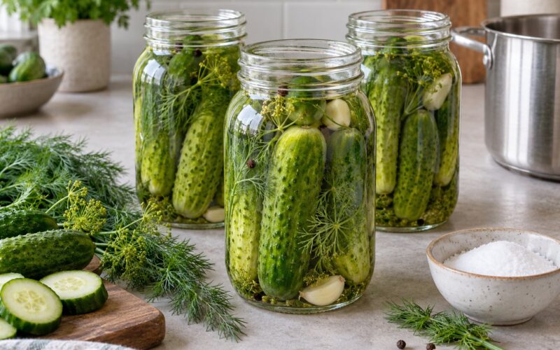 How to Make Dill Pickles That Stay Crunchy (2026)