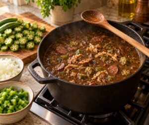 how to make gumbo with okra
