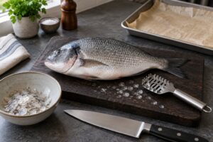 how to scale and gut a fish