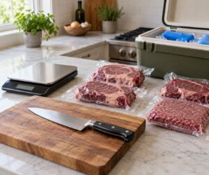 how to split a bulk meat order with friends
