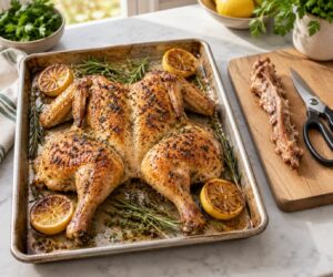 how to spatchcock a chicken