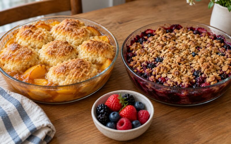 What Is the Difference Between a Cobbler and a Crisp? 2026