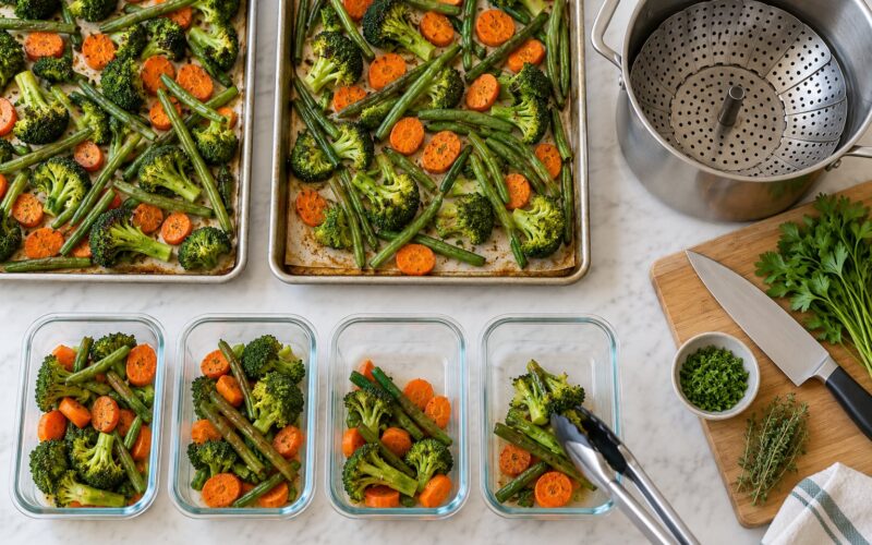 How to Batch Cook Vegetables for the Week (October 2026)