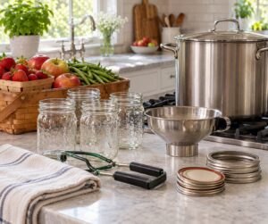how to start canning at home for beginners