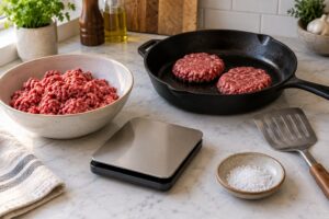 how to make hamburger patties that stay juicy