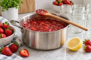 how to make strawberry jam that sets