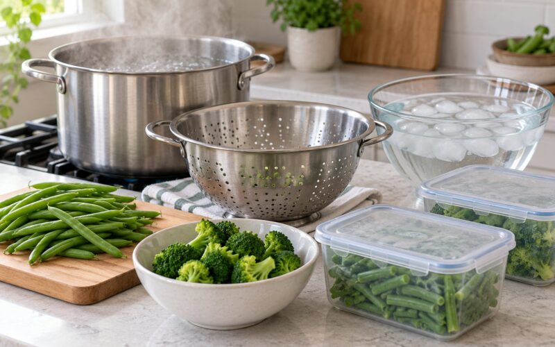 How to Blanch Vegetables Before Freezing (2026)