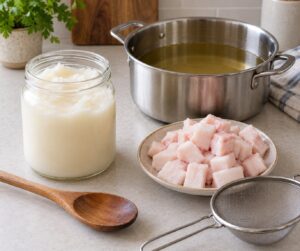 how to render lard at home