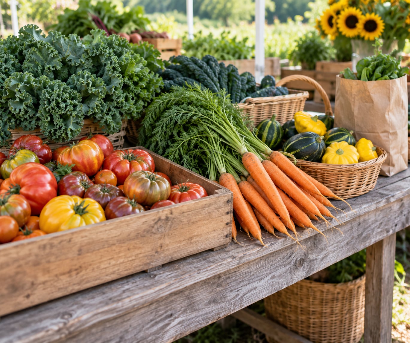 how to shop a farmers market for beginners