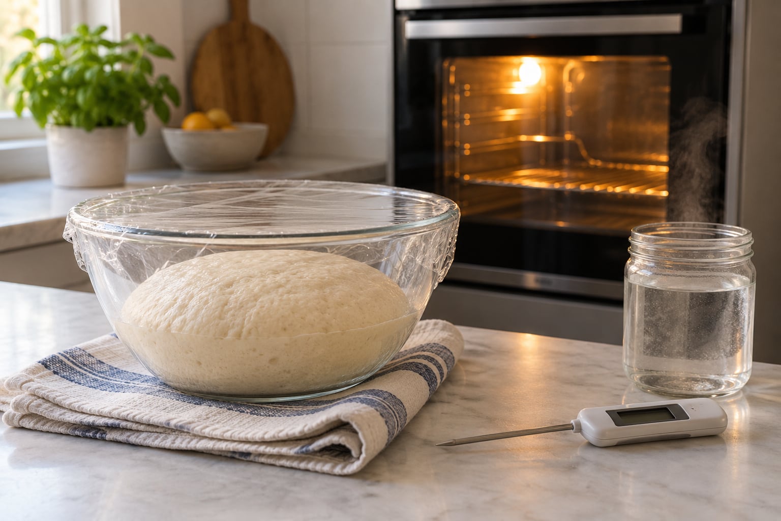 how to proof dough in a cold kitchen