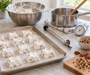 how to make divinity candy in humid weather