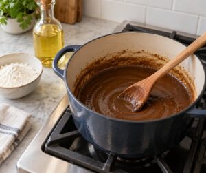how to make a roux for gumbo
