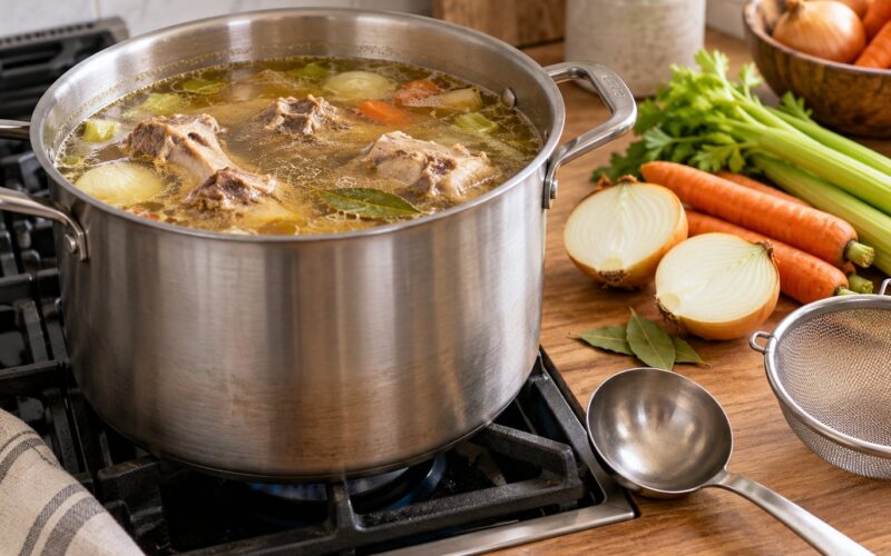 How to Make Bone Broth on the Stove: Simple Method (2026)