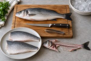 how to fillet a whole fish at home