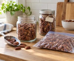 how to store pecans so they do not go rancid
