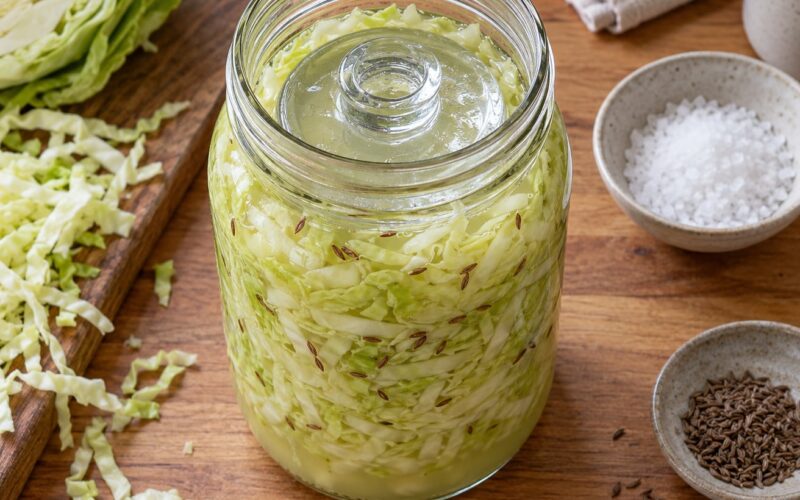 How to Ferment Sauerkraut in a Mason Jar 2026 (Easy Method)