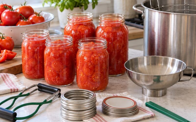 How to Water Bath Can Tomatoes Safely (October 2026)
