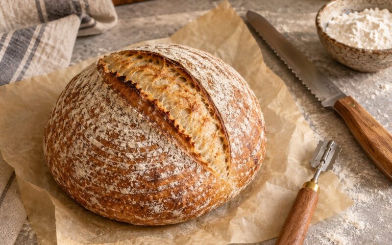 How to Score Sourdough Bread Before Baking (2026): Easy Guide