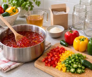 how to make pepper jelly from scratch