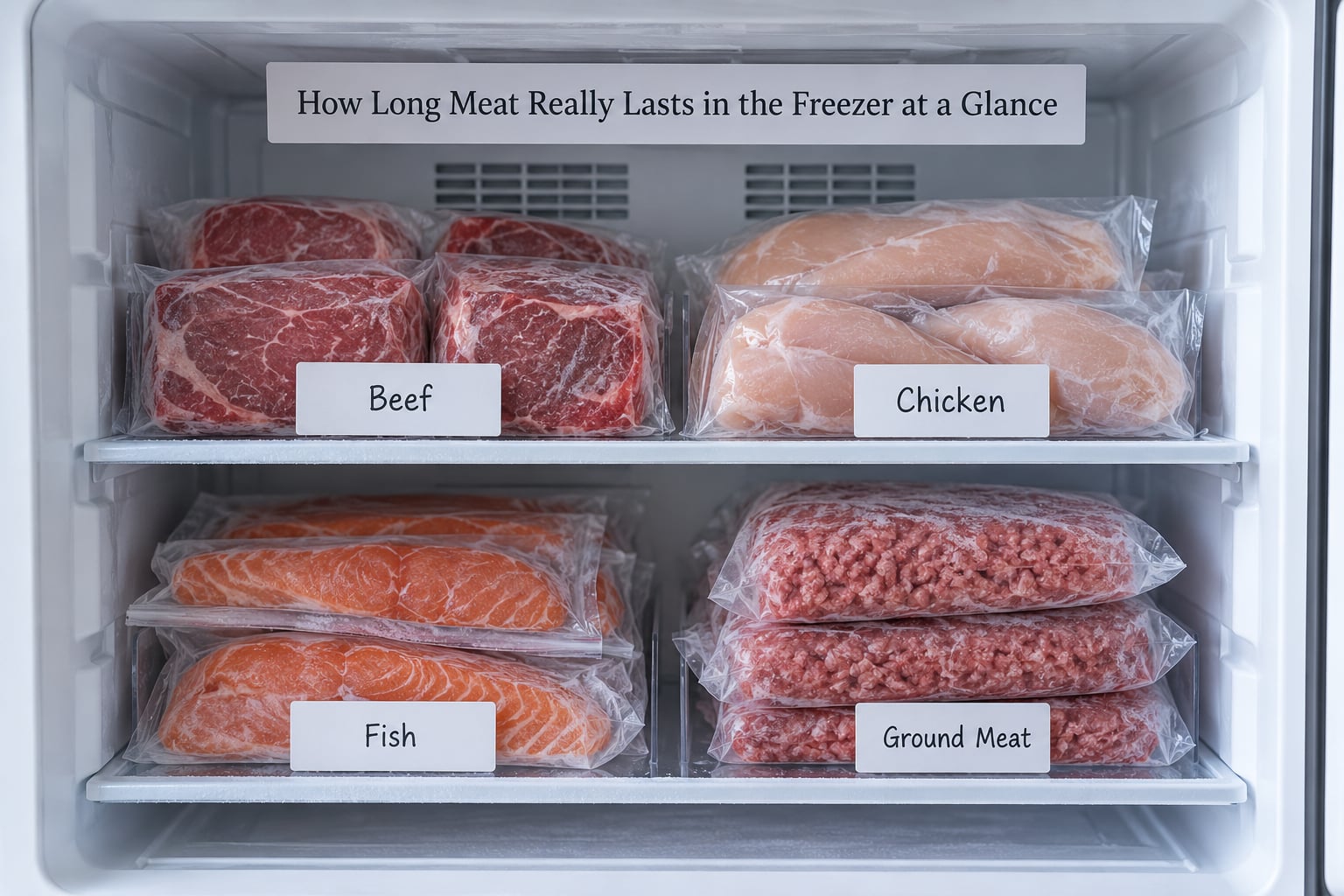 How Long Meat Really Lasts in the Freezer at a Glance