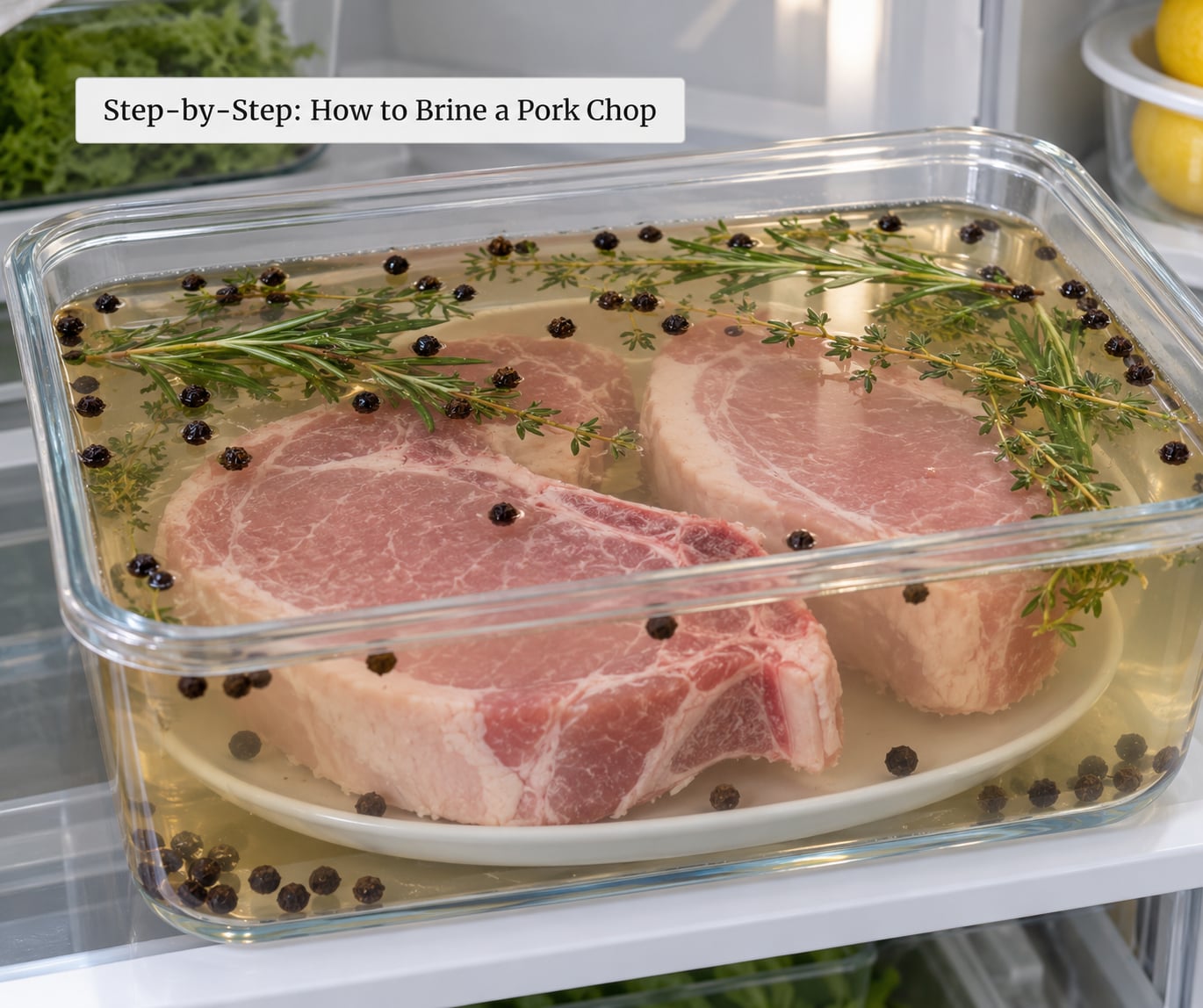 Step-by-Step: How to Brine a Pork Chop