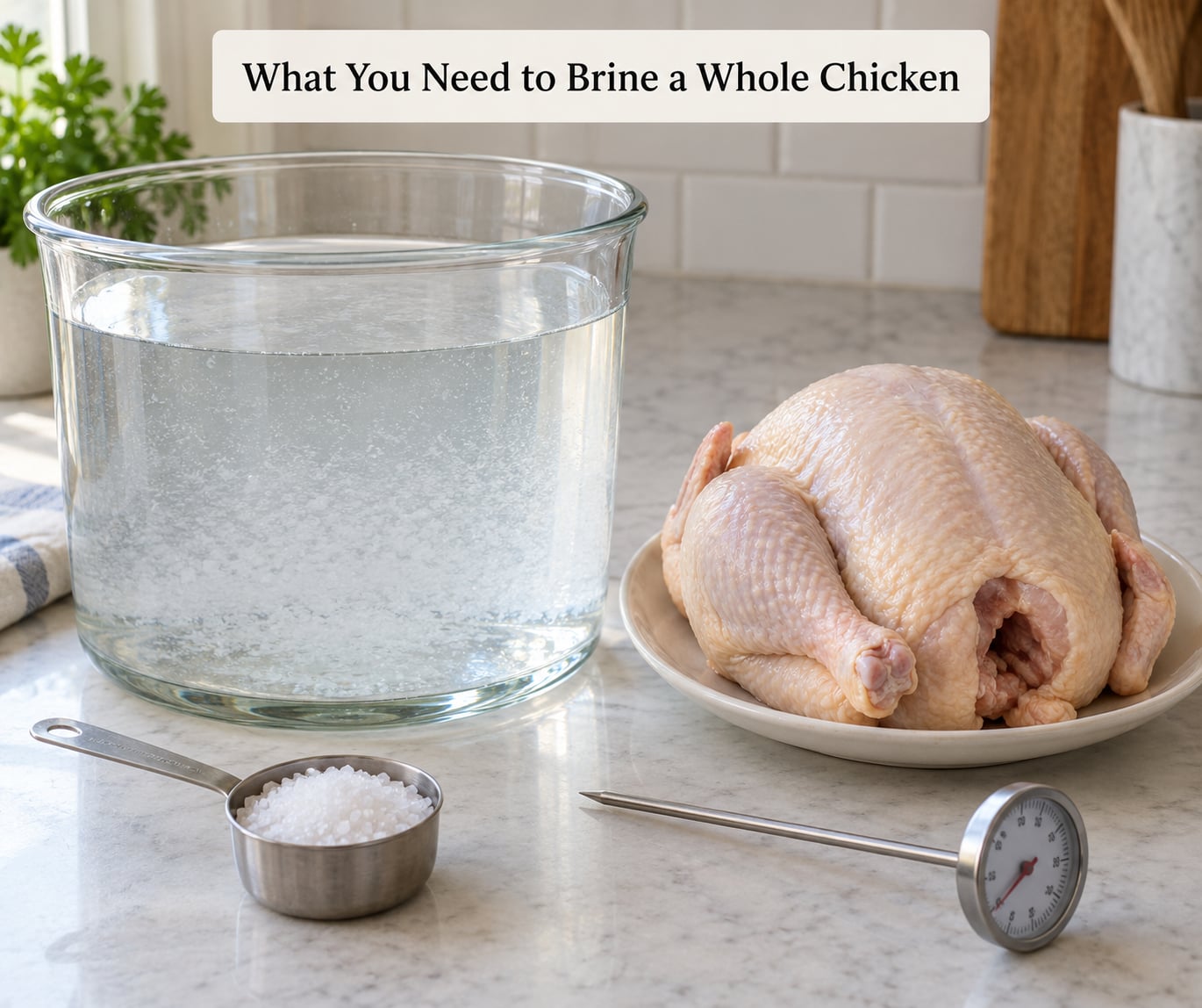 What You Need to Brine a Whole Chicken