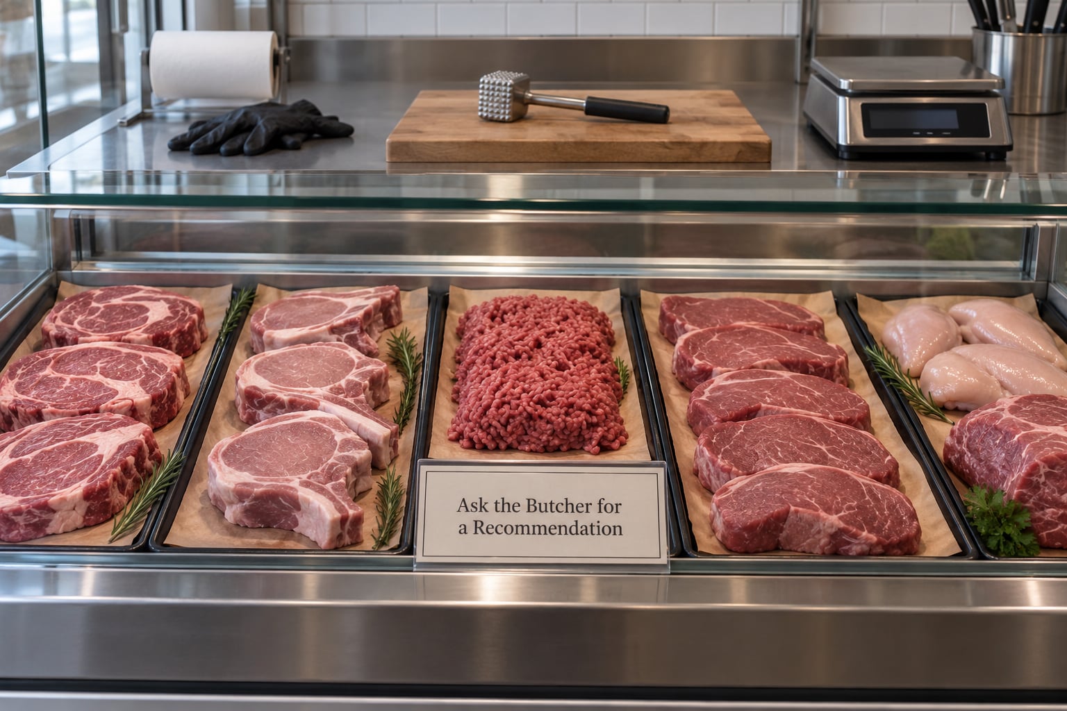 Ask the Butcher for a Recommendation