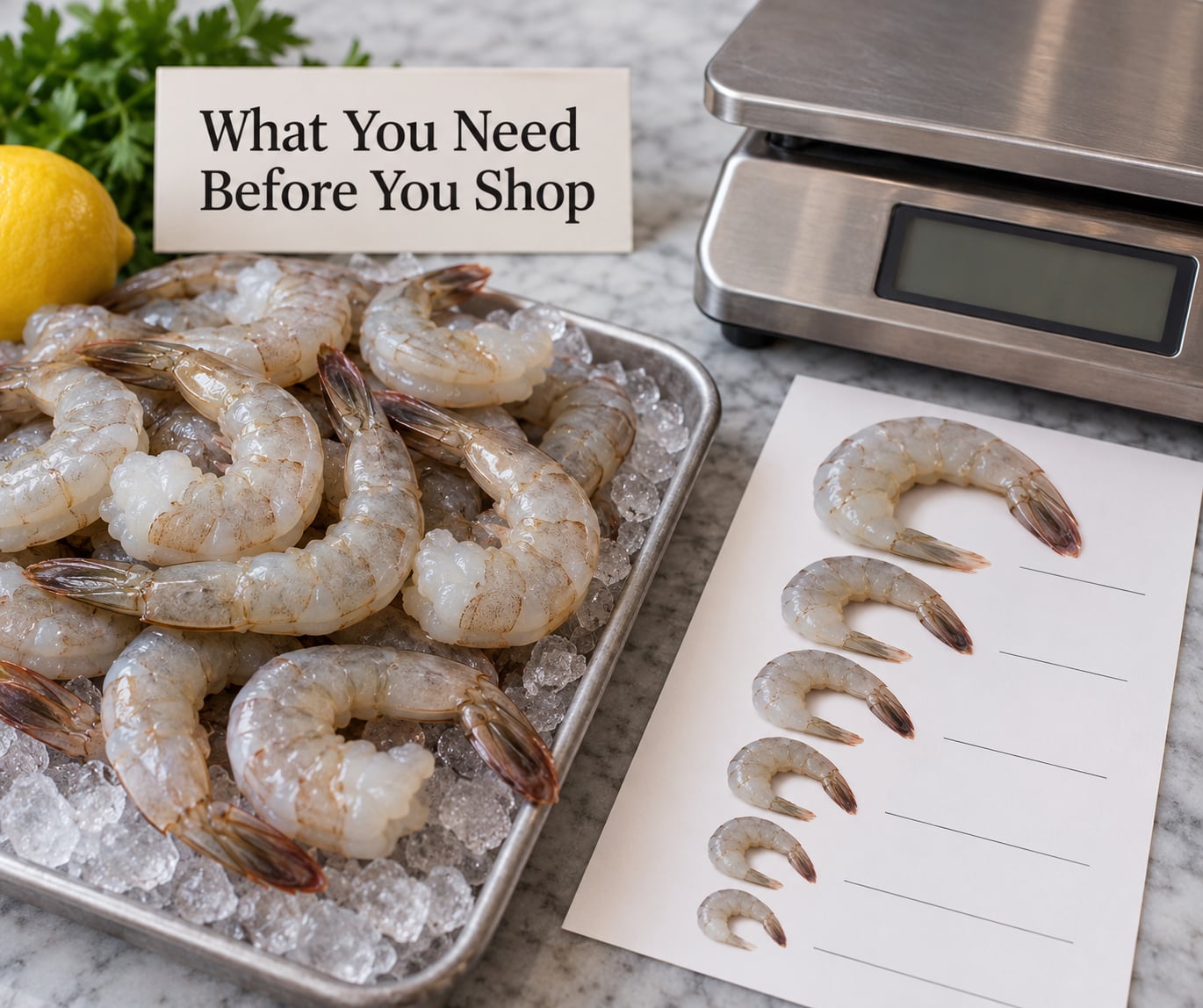 What You Need Before You Shop