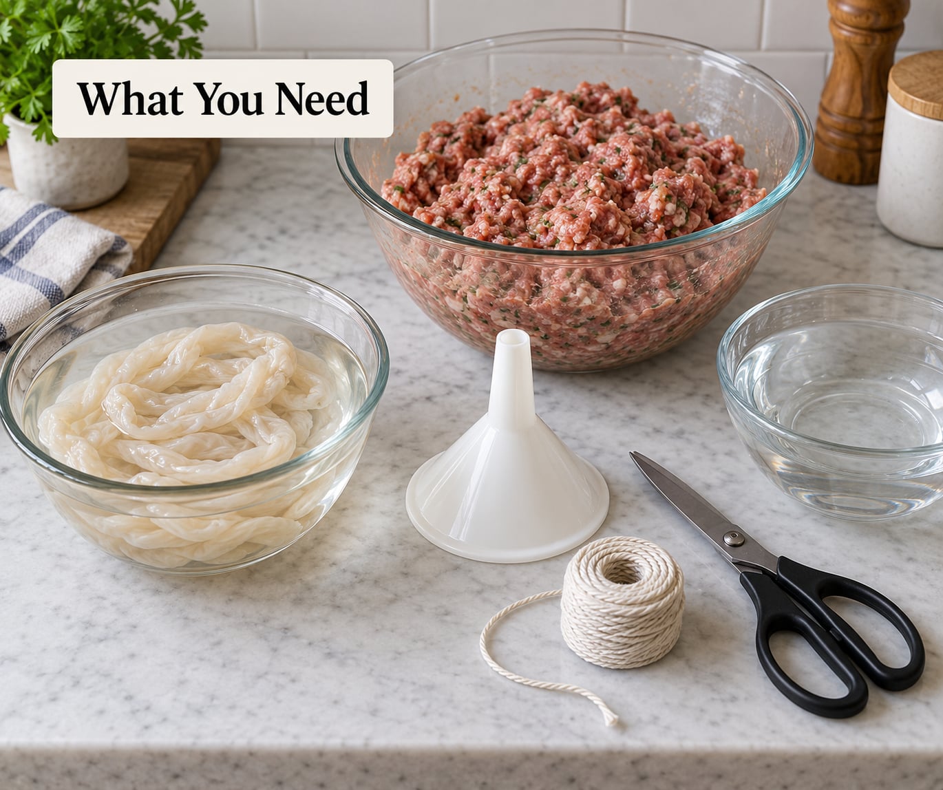 What You Need